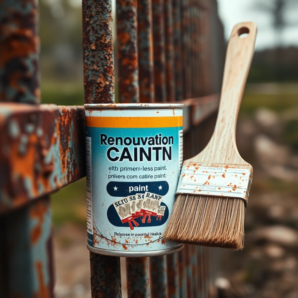 Jaka farba do metalu bez podkładu