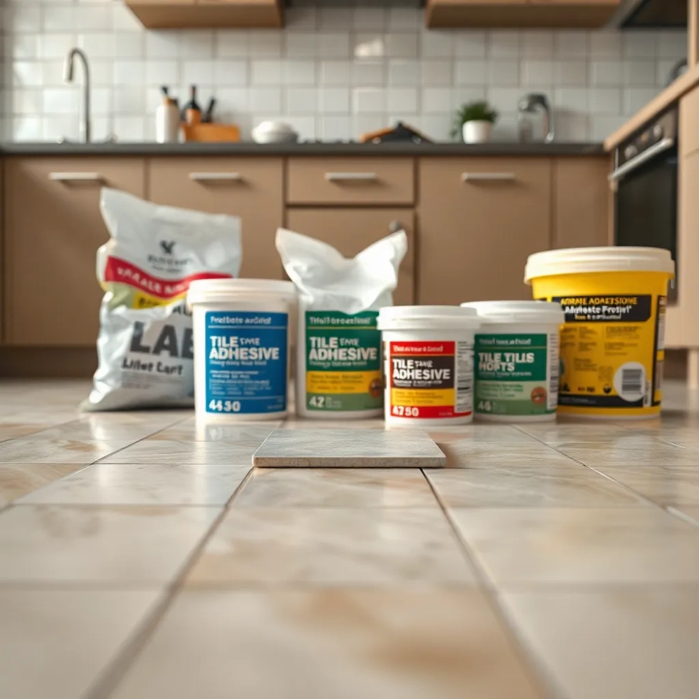 Jaki klej do płytek w kuchni