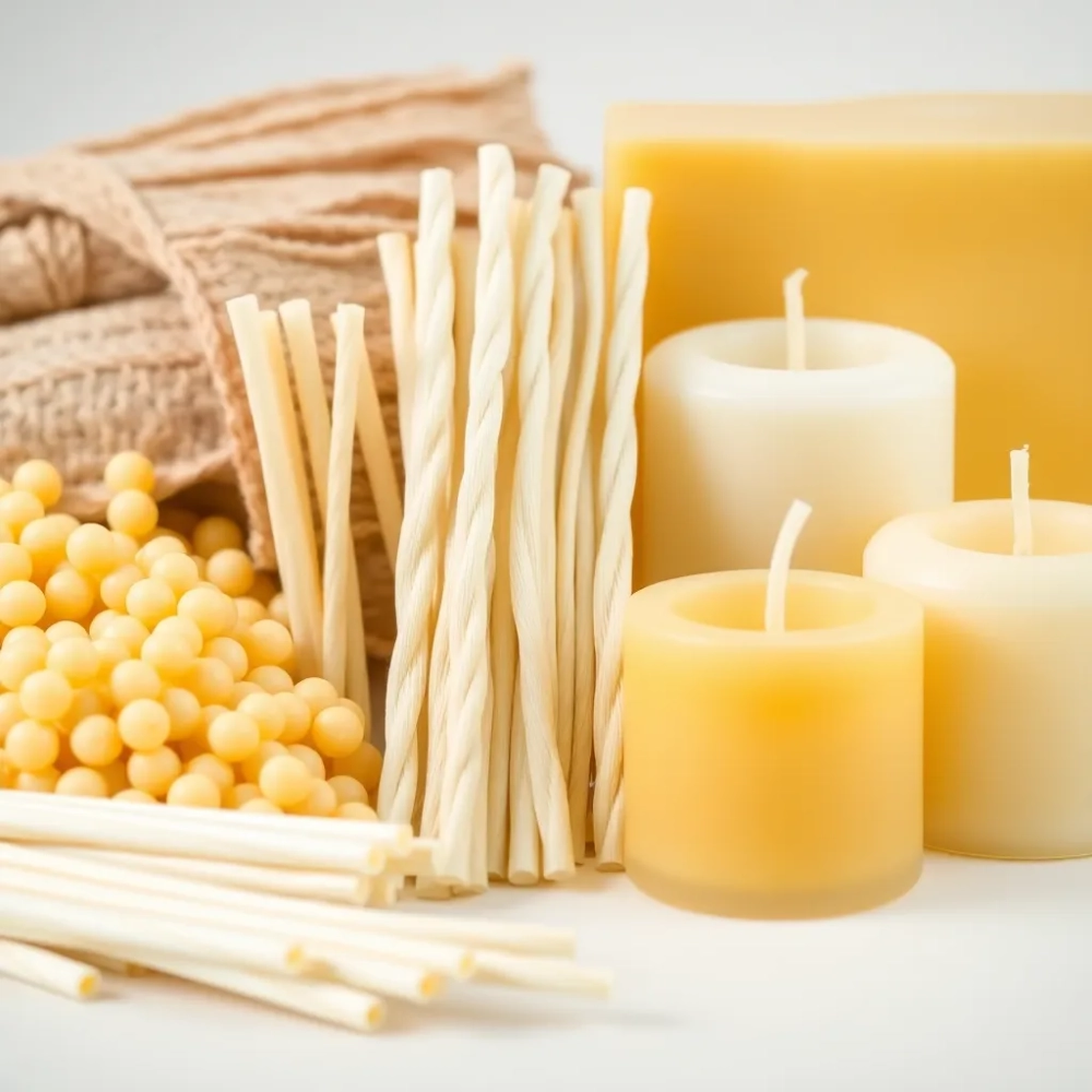 Jaki knot do świec z wosku pszczelego