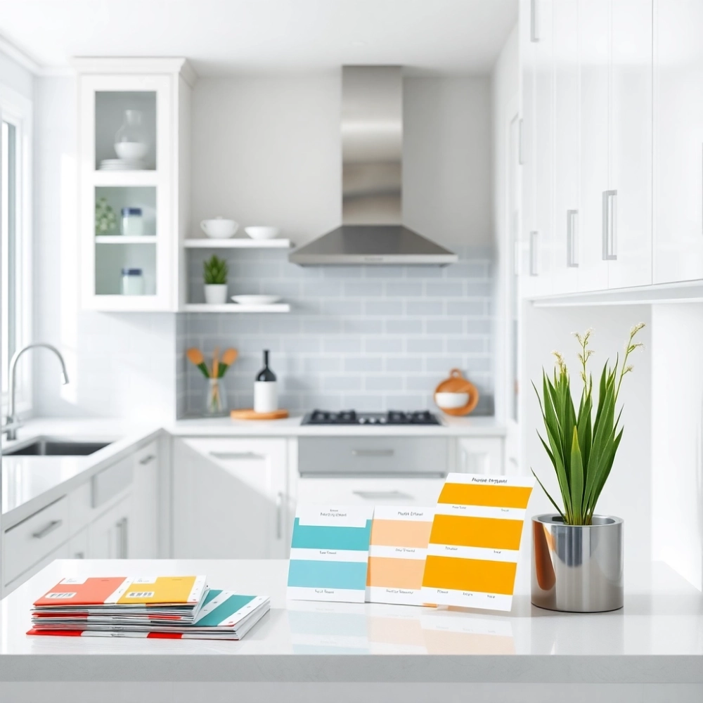 Jaki kolor farby do białej kuchni