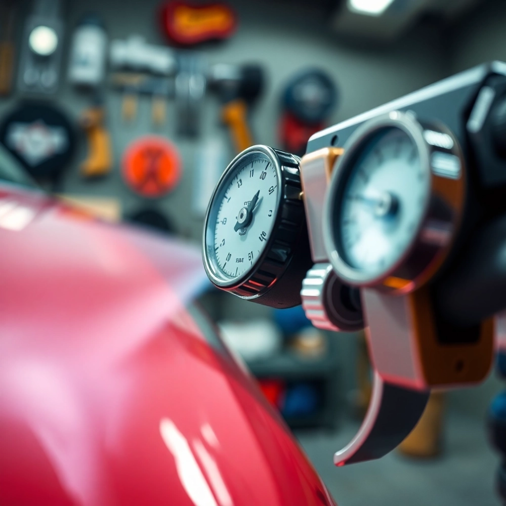 Jakie ciśnienie do lakieru bezbarwnego