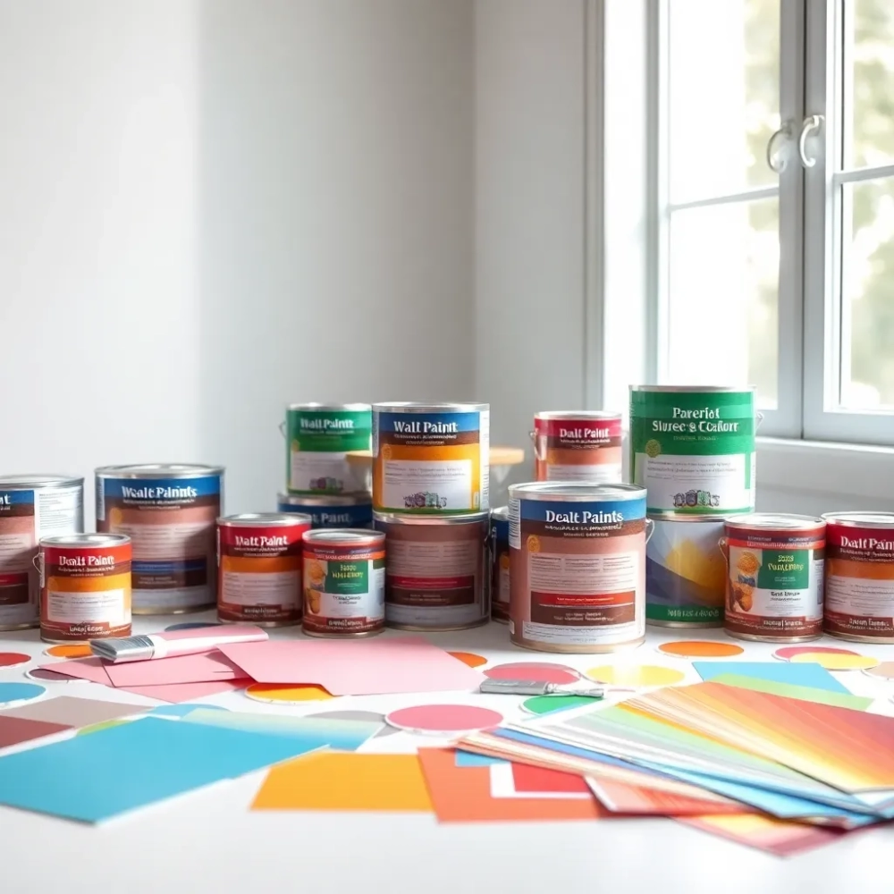 Jakie są farby do malowania ścian