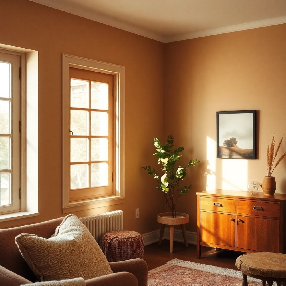 Jasny brąz farba do ścian