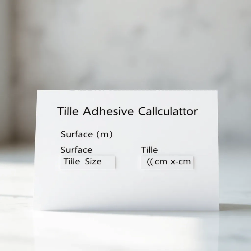 Kalkulator kleju do płytek
