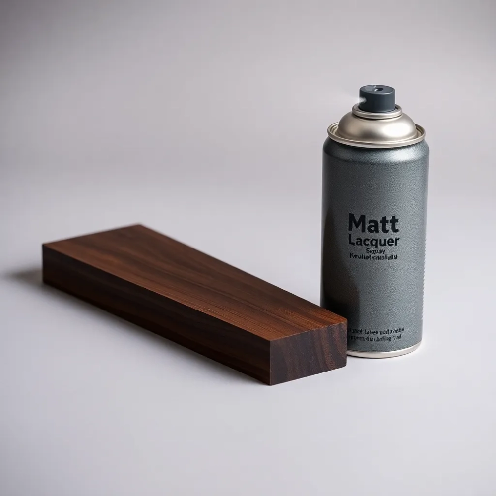 Lakier matowy do drewna w sprayu