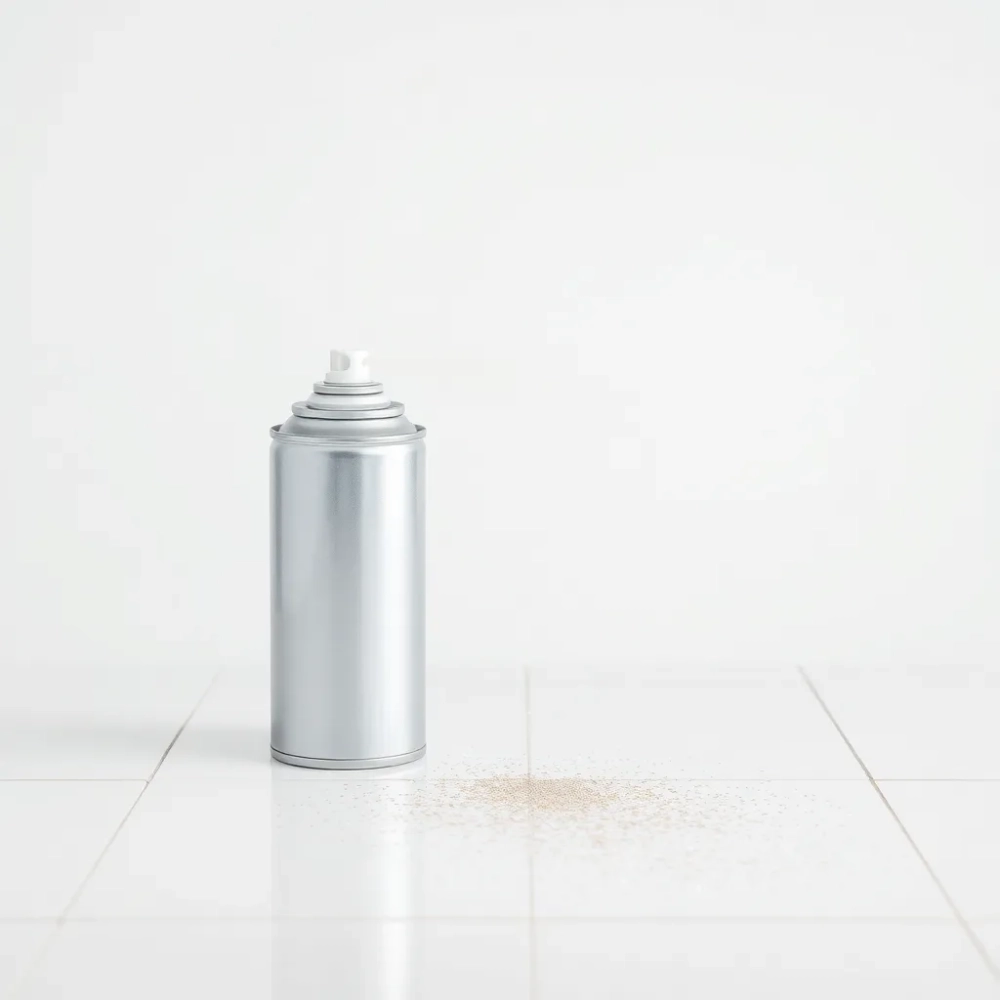 Lakier z brokatem w sprayu