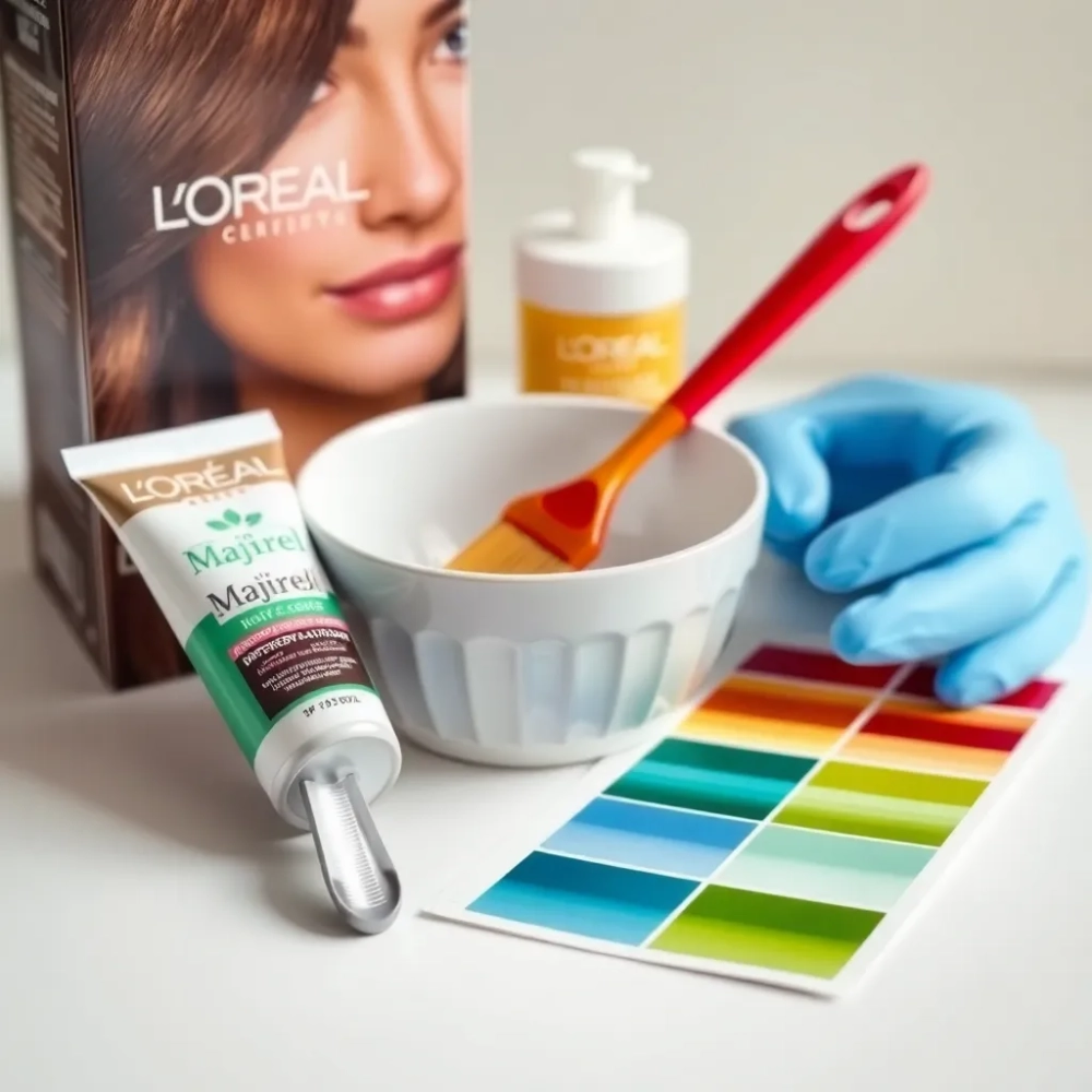 Loreal Majirel jak farbować