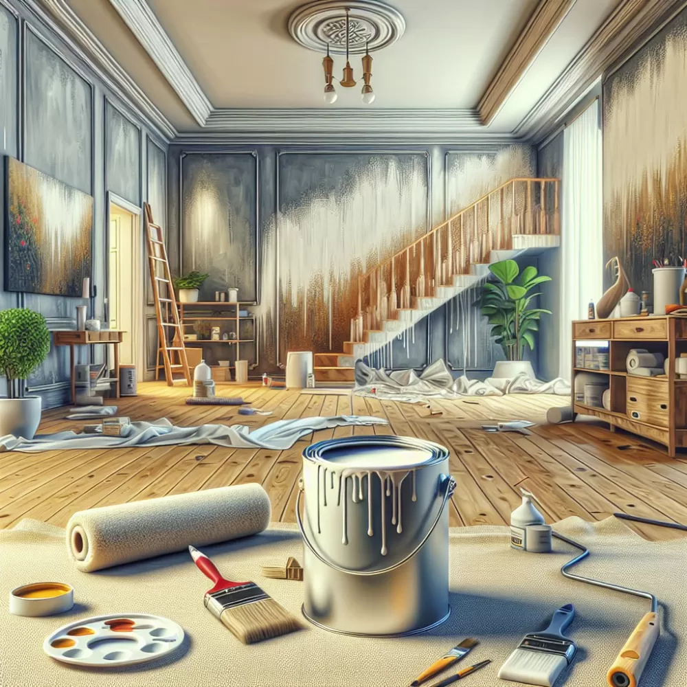 Malowanie Farbą Olejną Cena Za M2