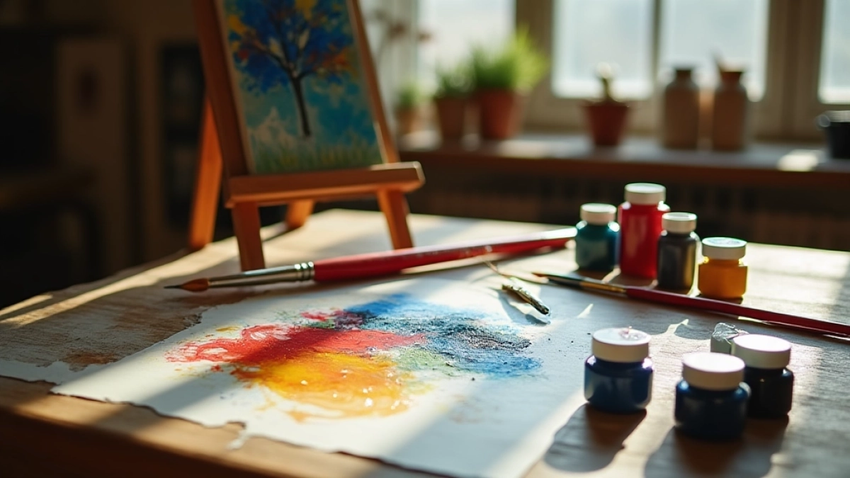 malowanie farbą olejną