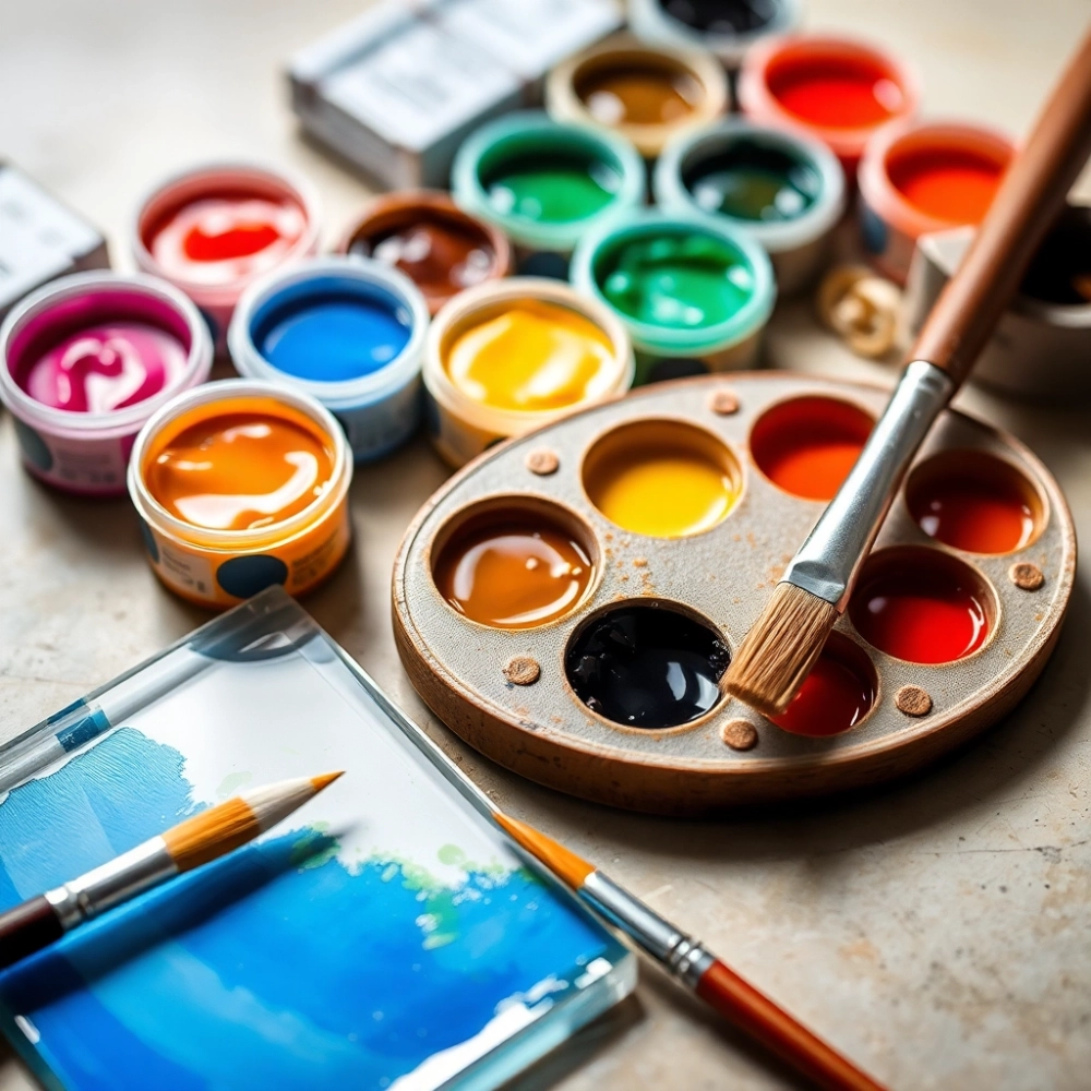 Malowanie na szkle jakie farby