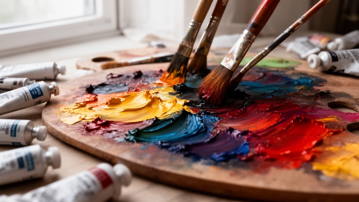 Malowanie obrazów farbami olejnymi