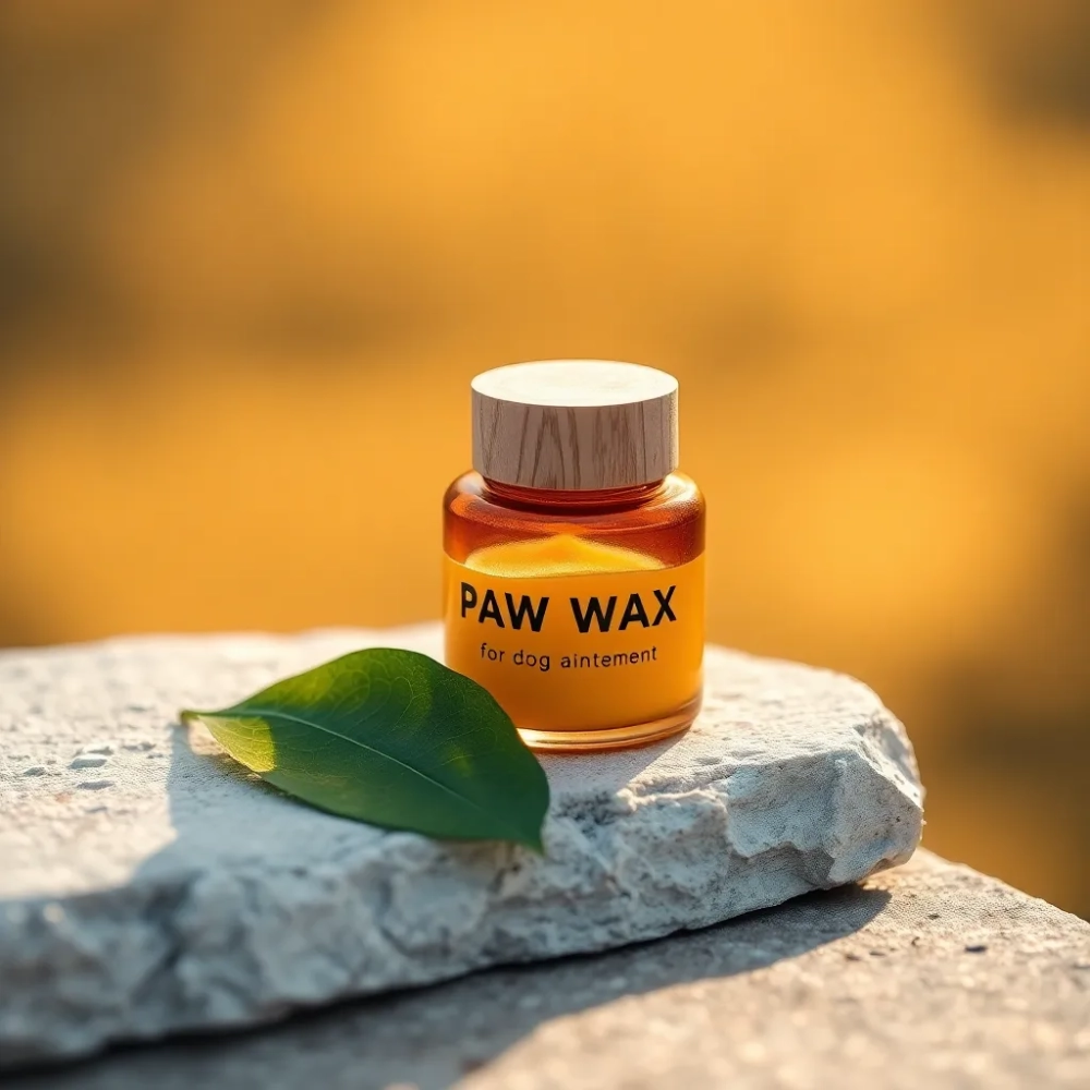 Maść na bazie wosku dla psa