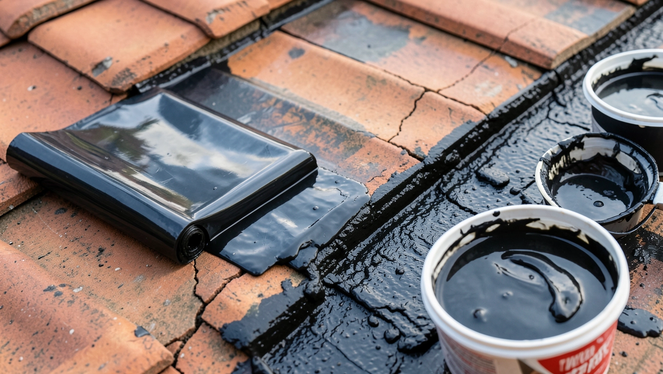 Materiały do hydroizolacji nieszczelnego dachu