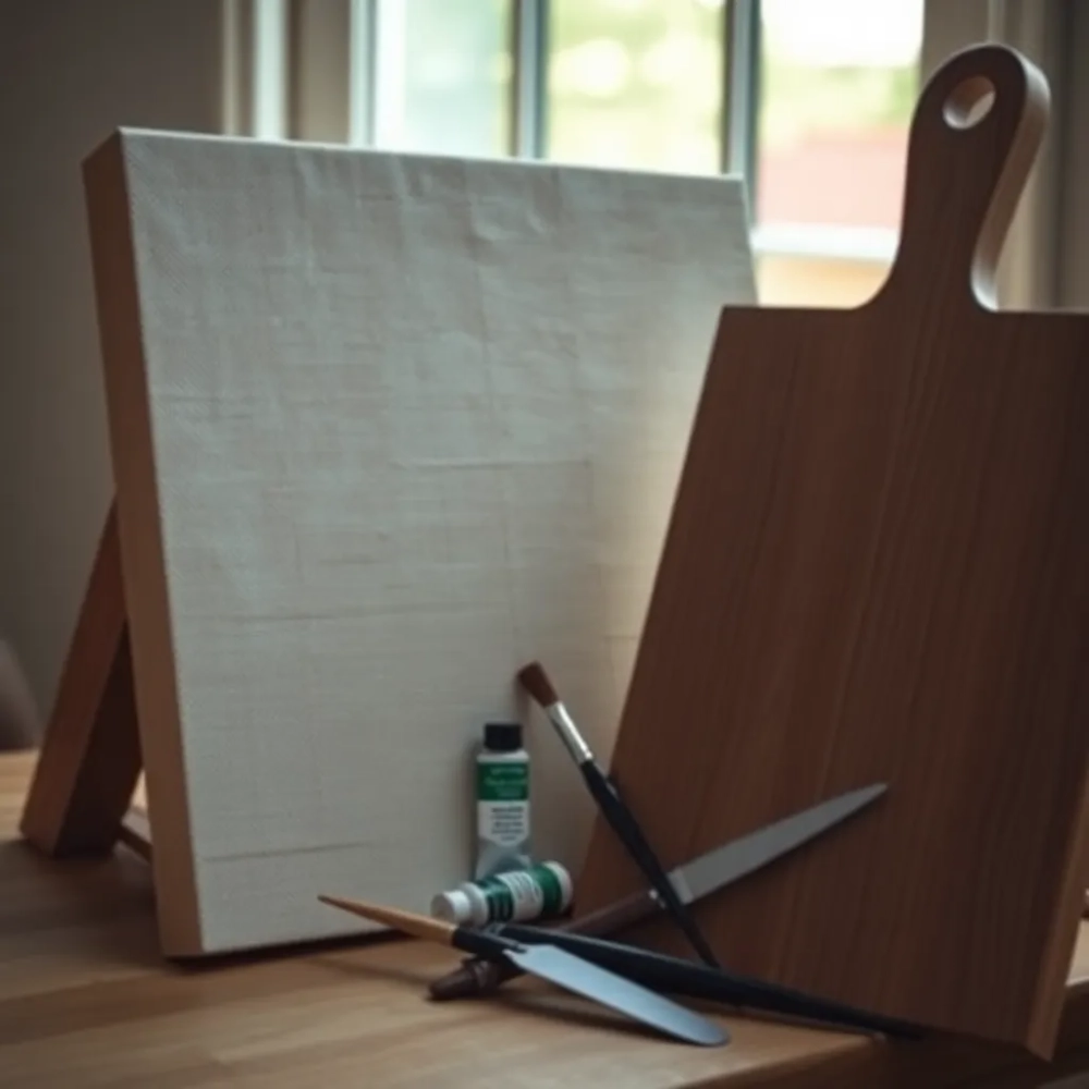 Na czym malować farbami olejnymi