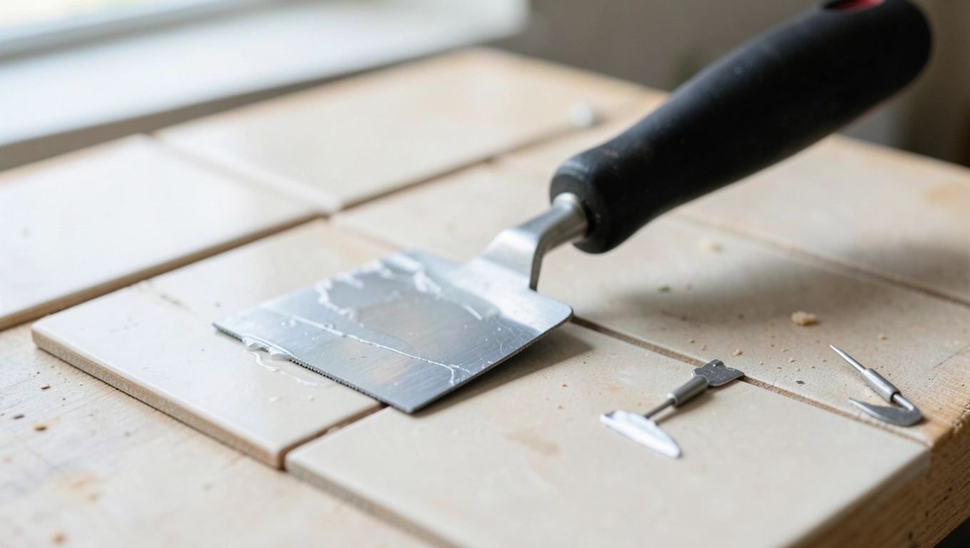 Narzędzia do usuwania resztek kleju z płytek