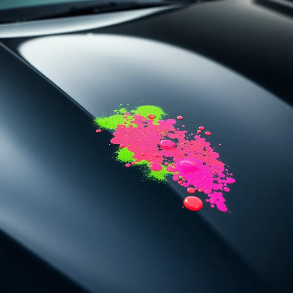 Obcy lakier na samochodzie