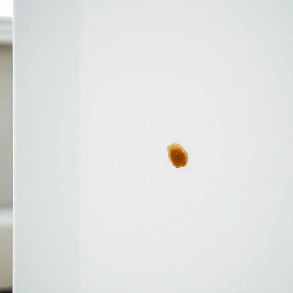 Plamy na białych meblach lakierowanych