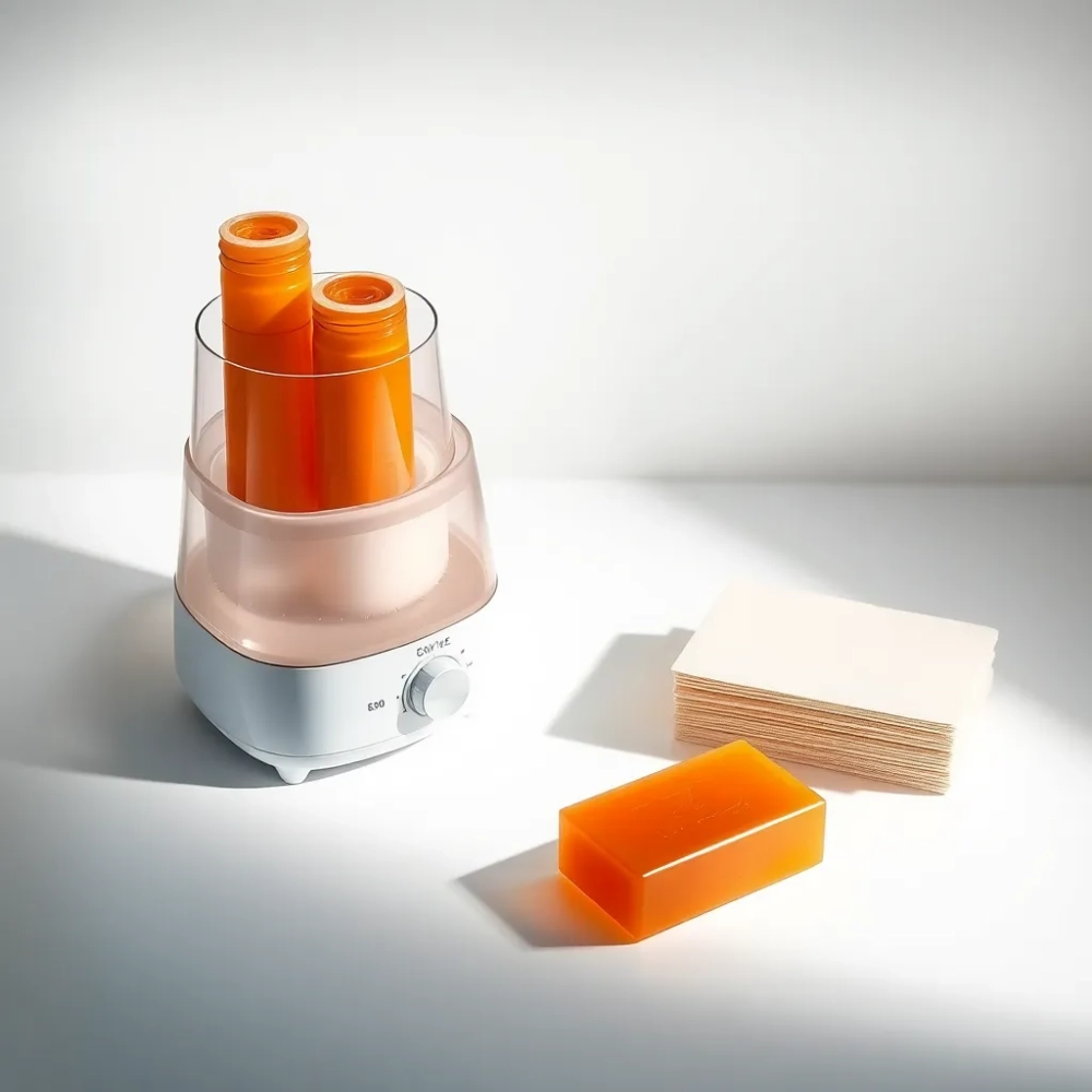 Podgrzewacz do wosku w rolce Zestaw