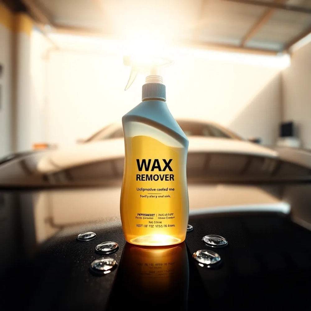Preparat do usuwania wosku z samochodu
