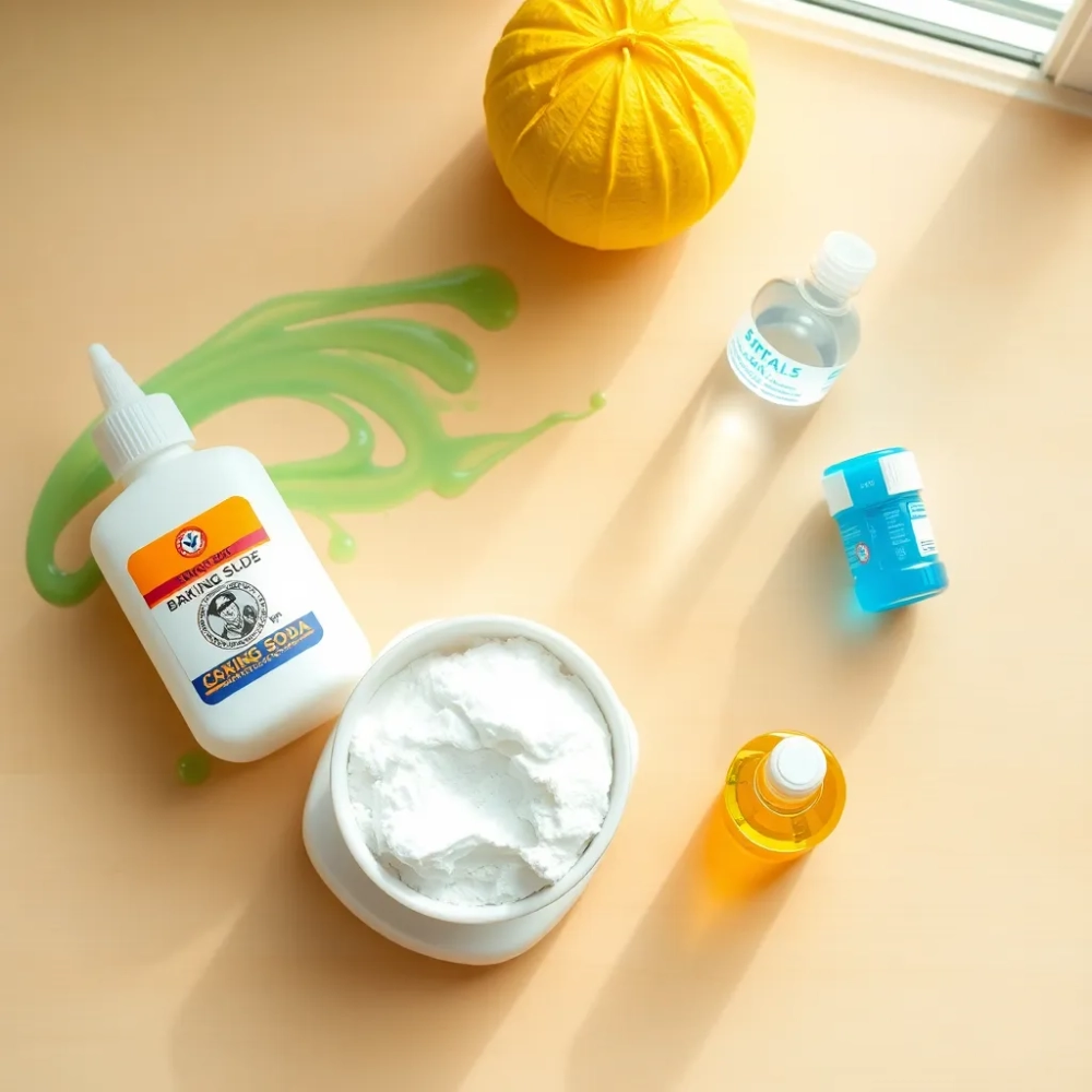 Przepis na slime z kleju