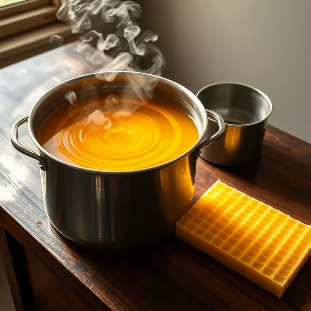 Przerób wosku na węze mazowieckie