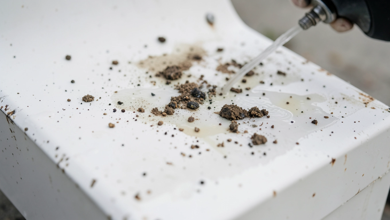 Przygotowanie metalu pod białą farbę zewnętrzną