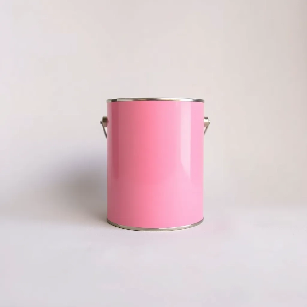 Różowa farba do ścian 5l