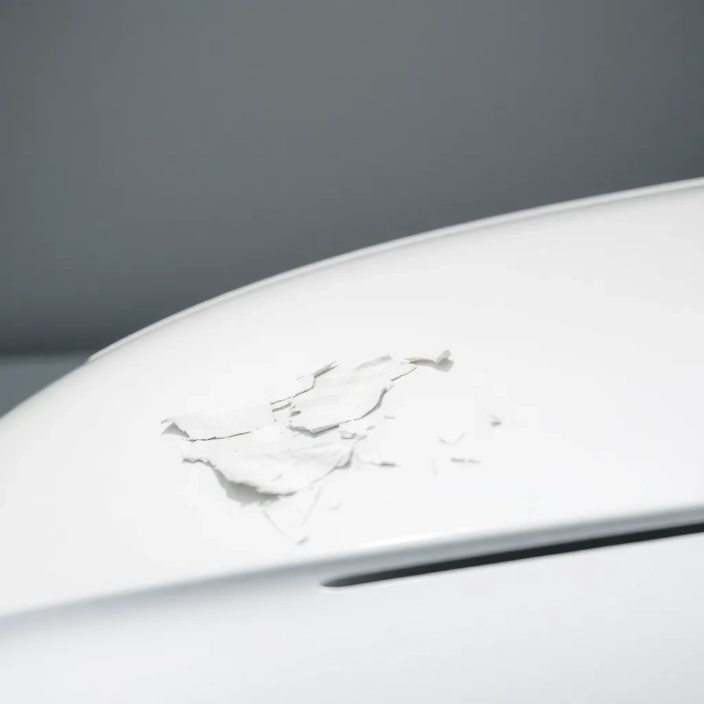 Schodzi lakier bezbarwny jak naprawić