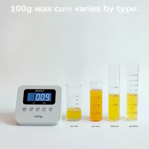 100 gram wosku ile to ml