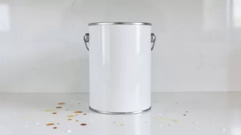 Biała farba ceramiczna 5l