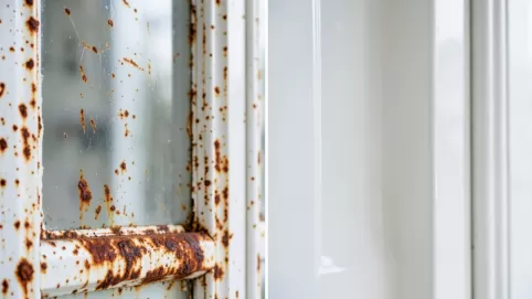 Biała farba do futryn metalowych