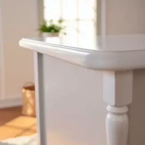 Biała farba do mebli z okleiny