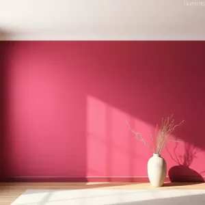 Ciemno Różowa farba do ścian