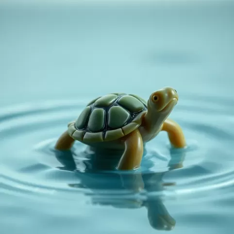 Co oznacza żółw z wosku