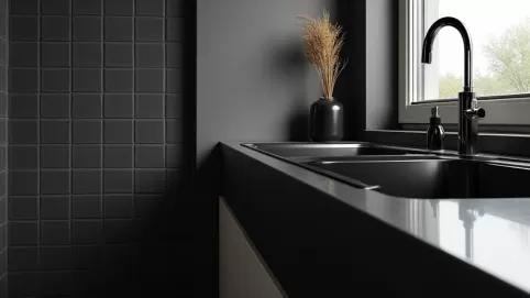 czarna farba ceramiczna