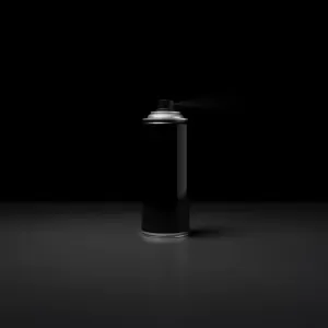 Czarny lakier samochodowy w sprayu