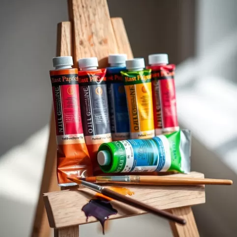 Czy farby olejne smierdza