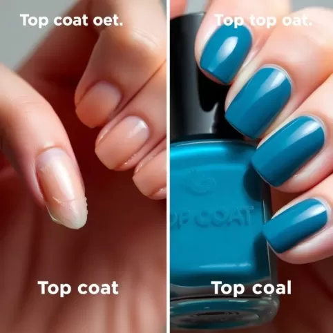 Czy można nałożyć top na zwykły lakier