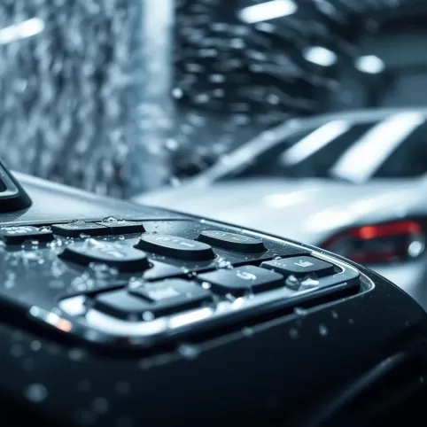 Czy wosk na myjni się spłukuje