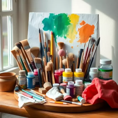 Czym można malować farbami