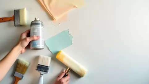 czym pomalowac farbe lateksowa