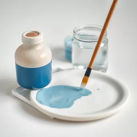 Czym rozcieńczyć farbę ceramiczną