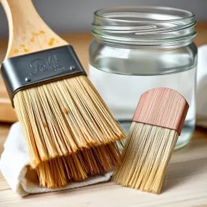 Czym umyć pędzel po lakierze do drewna