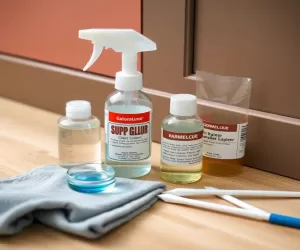 Czym usunąć klej super glue z mebli