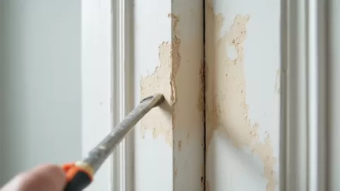 czym zmyć farbę lateksową z futryn