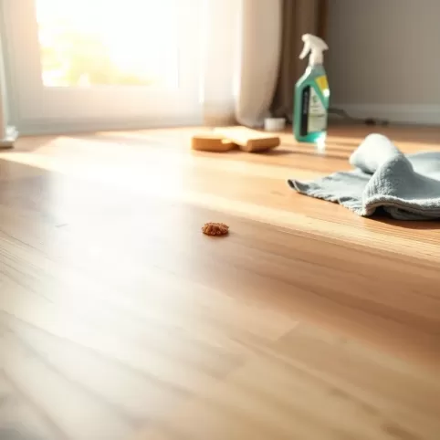 Czym zmyć klej z podłogi
