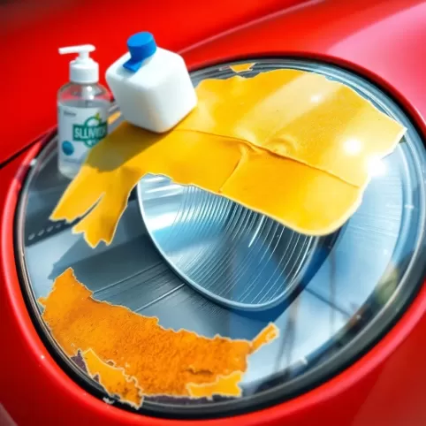 Czym zmyć lakier z lamp