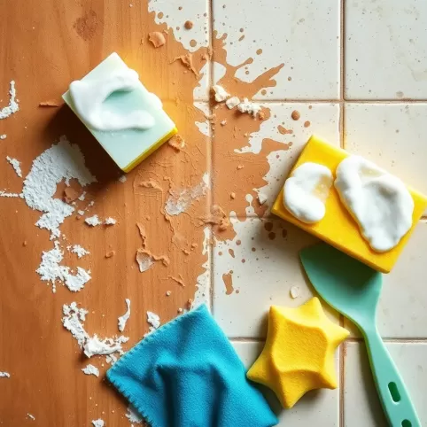 Czym zmyć zaschniętą farbę akrylową