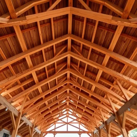 Dachy z drewna klejonego