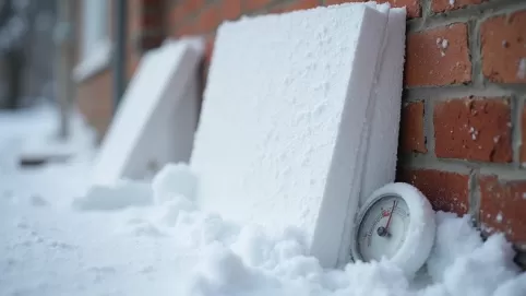 do jakiej temperatury można przyklejać styropian